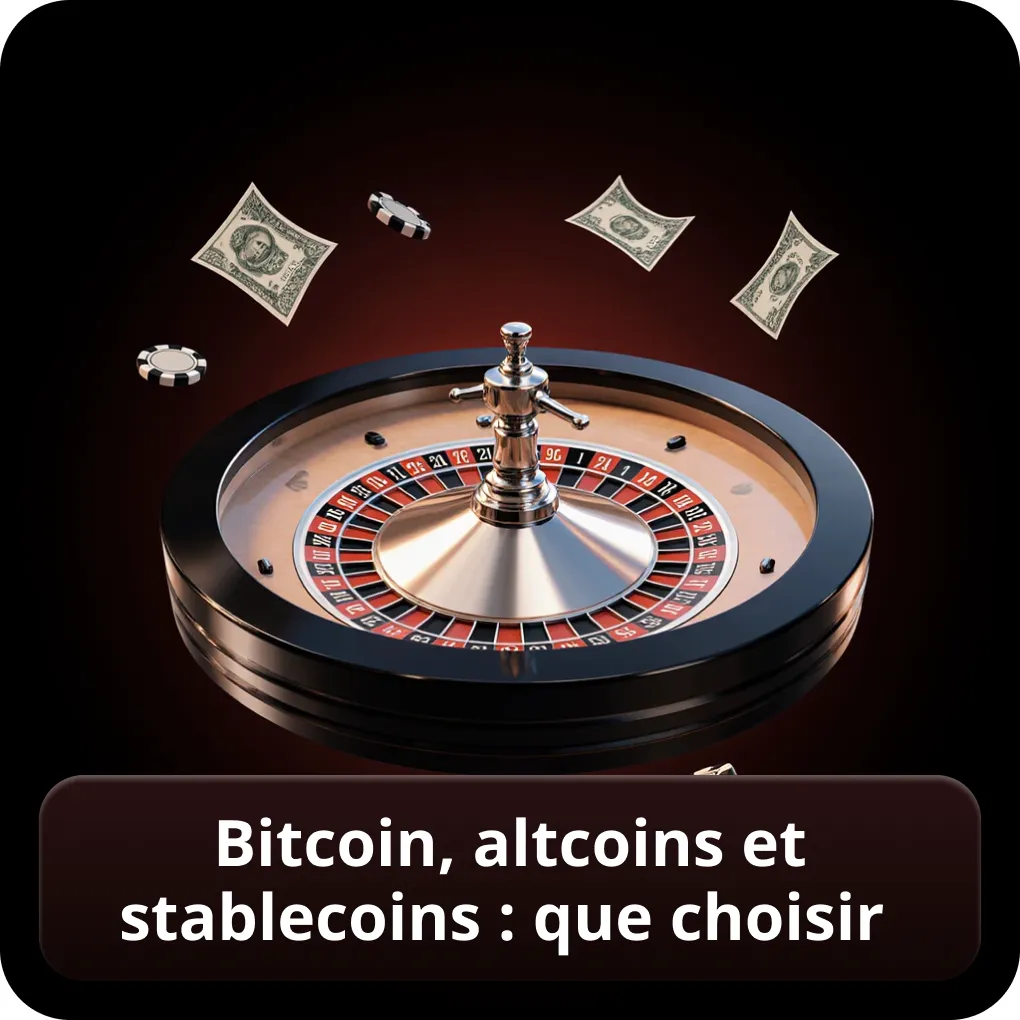 Bitcoin, altcoins et stablecoins : que choisir