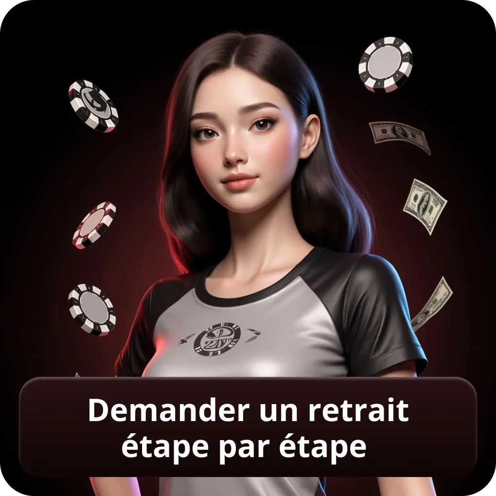 Demander un retrait étape par étape