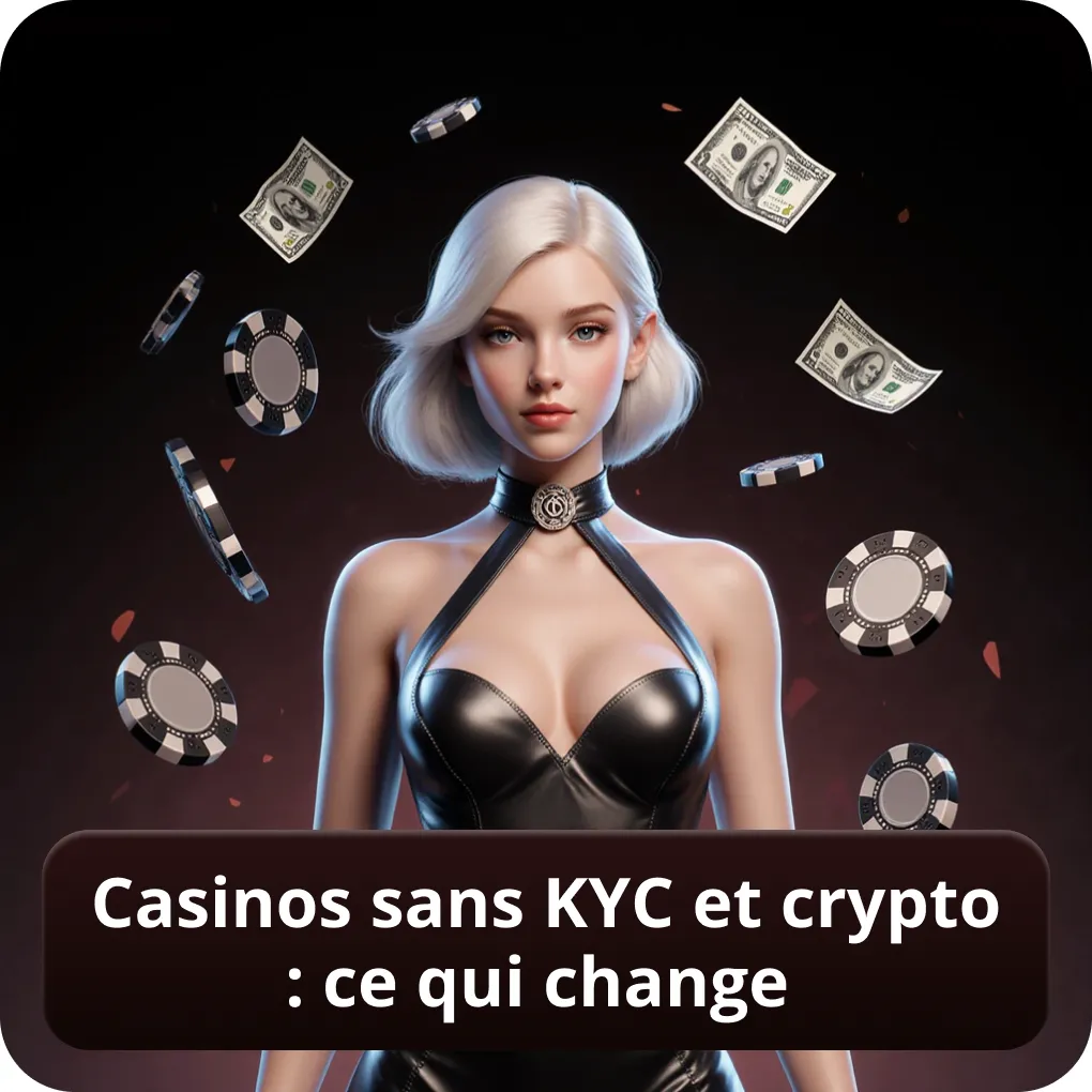 Casinos sans KYC et crypto : ce qui change